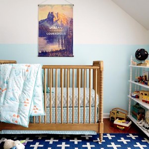 Crate and Kids jenny lind crib 