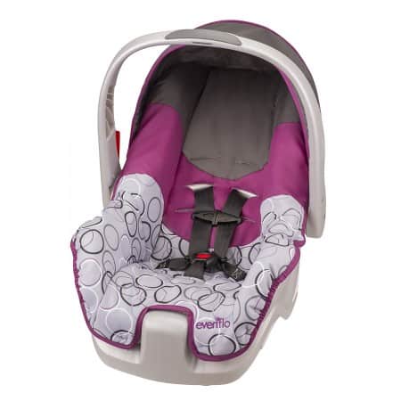 Infant Car Seat Review Evenflo Nurture Baby Bargains - Evenflo Nurture Infant Car Seat Strap Adjustment