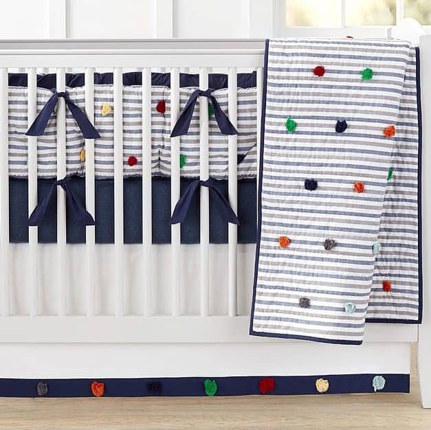 Crib Bedding brand review: Pottery Barn Kids