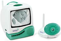 Summer's first baby monitor featured a giant black and white TV—and a $300 price tag.