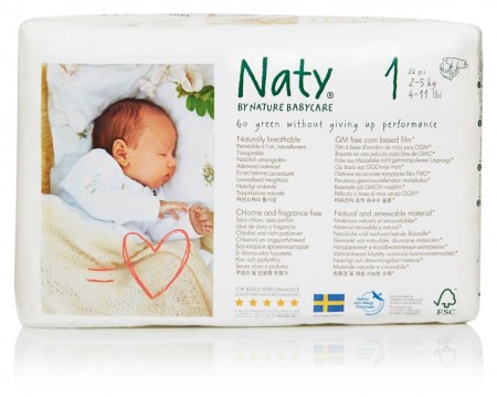 Eco by Naty Size 1 Diaper