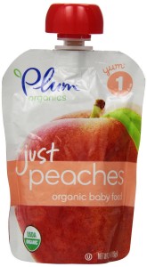 Plum Organics Just Peaches