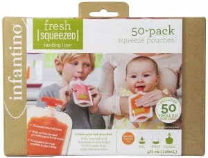 Baby Food Storage: Infantino Squeeze Pouches