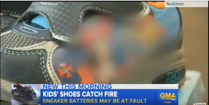 ABC Good Morning America blurs out Disney character shoe