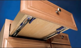 drawer slides undercount