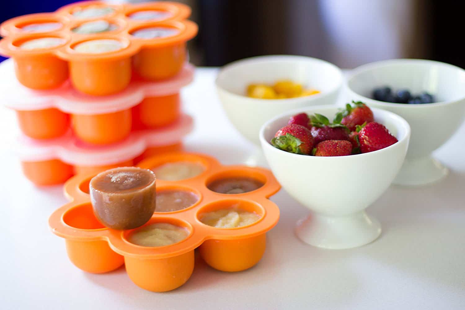 Bargain baby food thawing trays