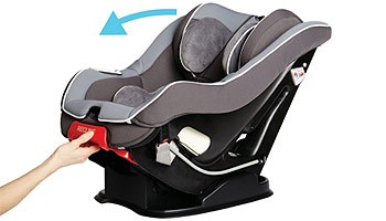 How easy is it to recline the seat, especially rear-facing? Best All-In-One Car Seat