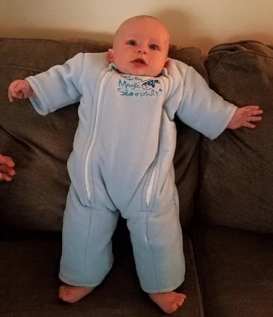 baby martins magic sleep suit