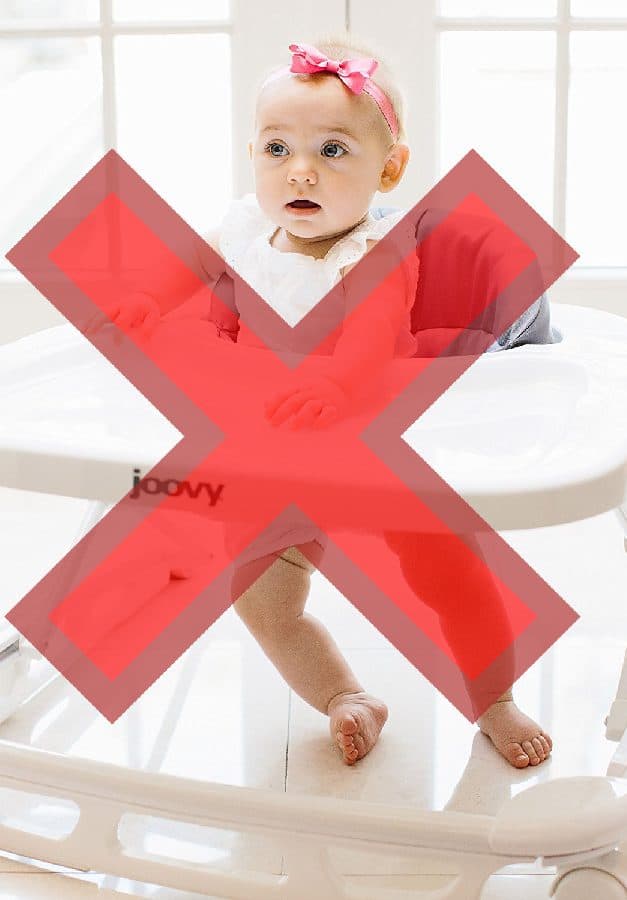 Baby Walkers: NOT RECOMMENDED