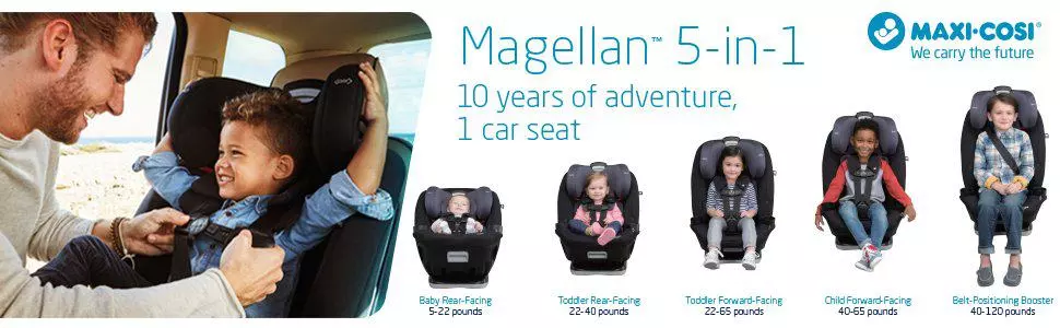 Magellan 5-in-1 Convertible Car Seat
