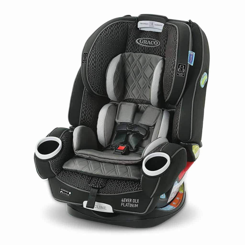 Graco 4Ever Extend2Fit Platinum 4-in-1 Car Seat, Hurley 
