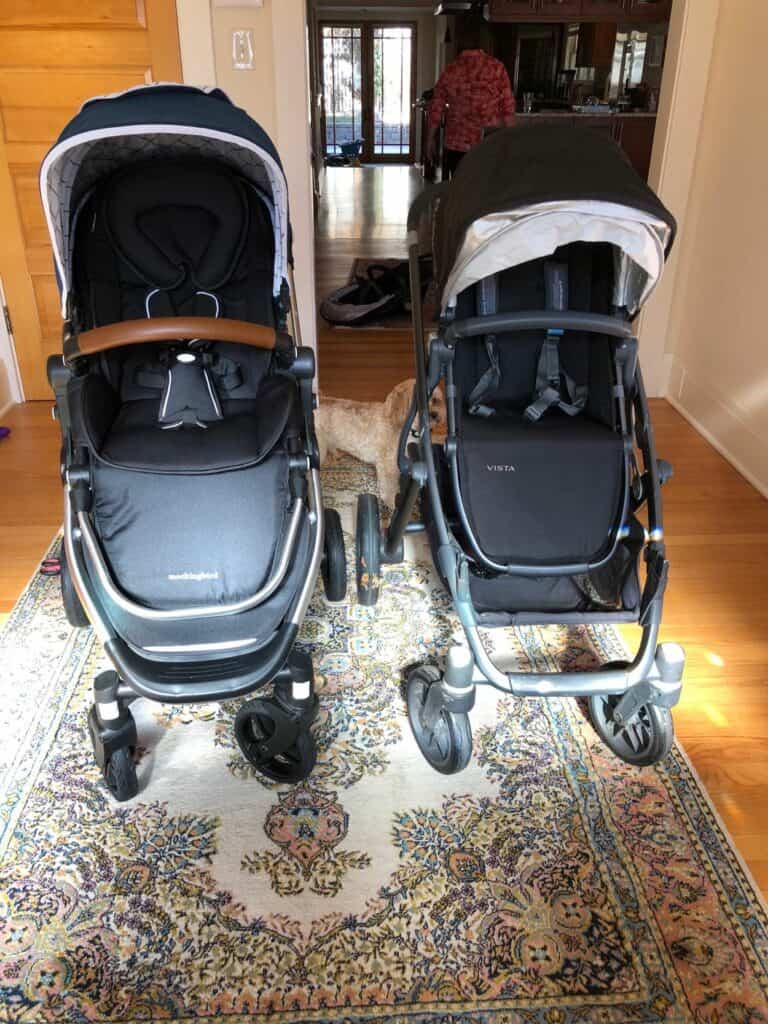 chicco fit2 uppababy vista