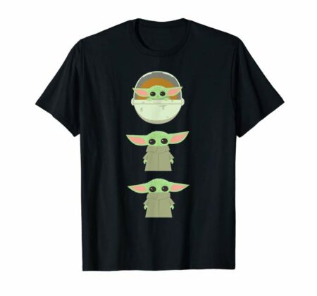 Baby Yoda T-Shirt Cartoon