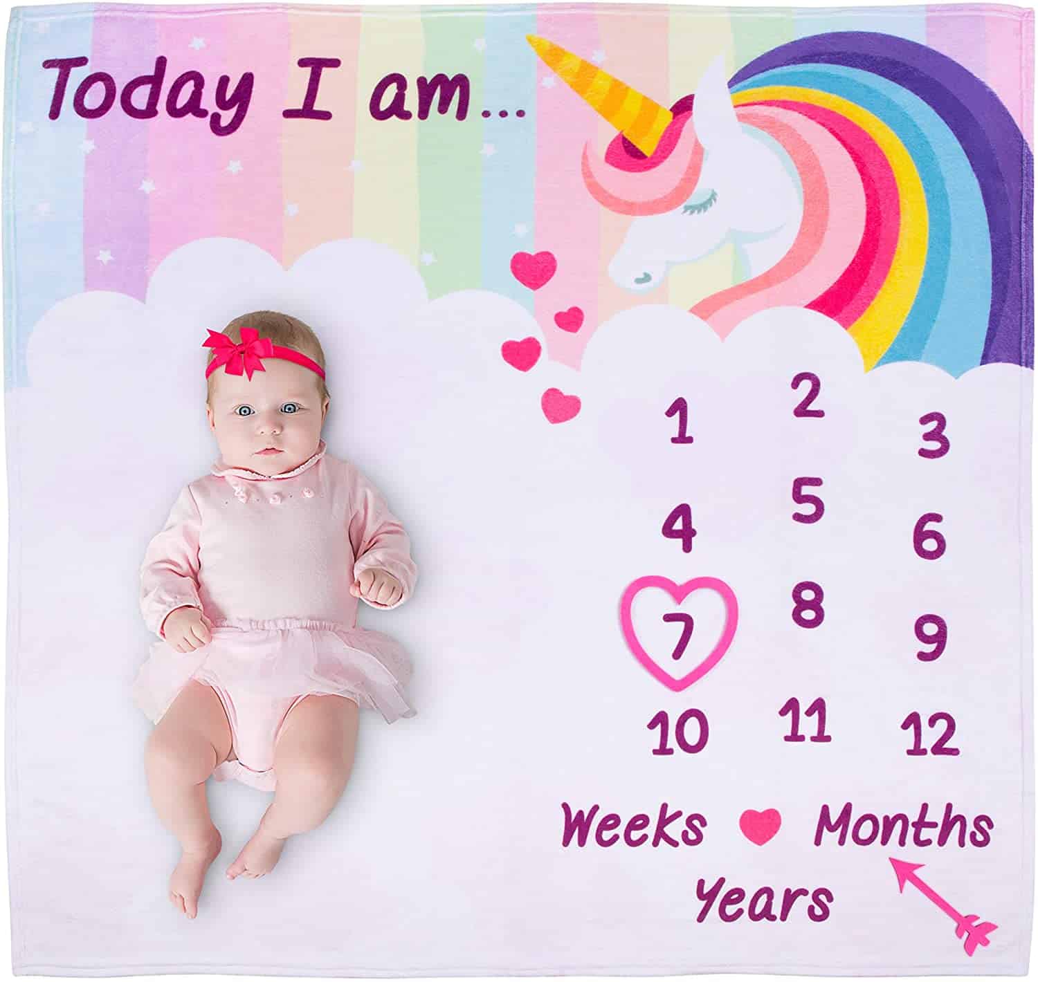 Best Baby Milestone Blankets Baby Bargains