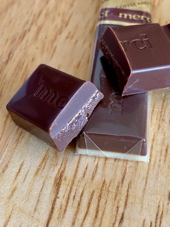 Best European Chocolate Gift detail of coffee chocolate bar