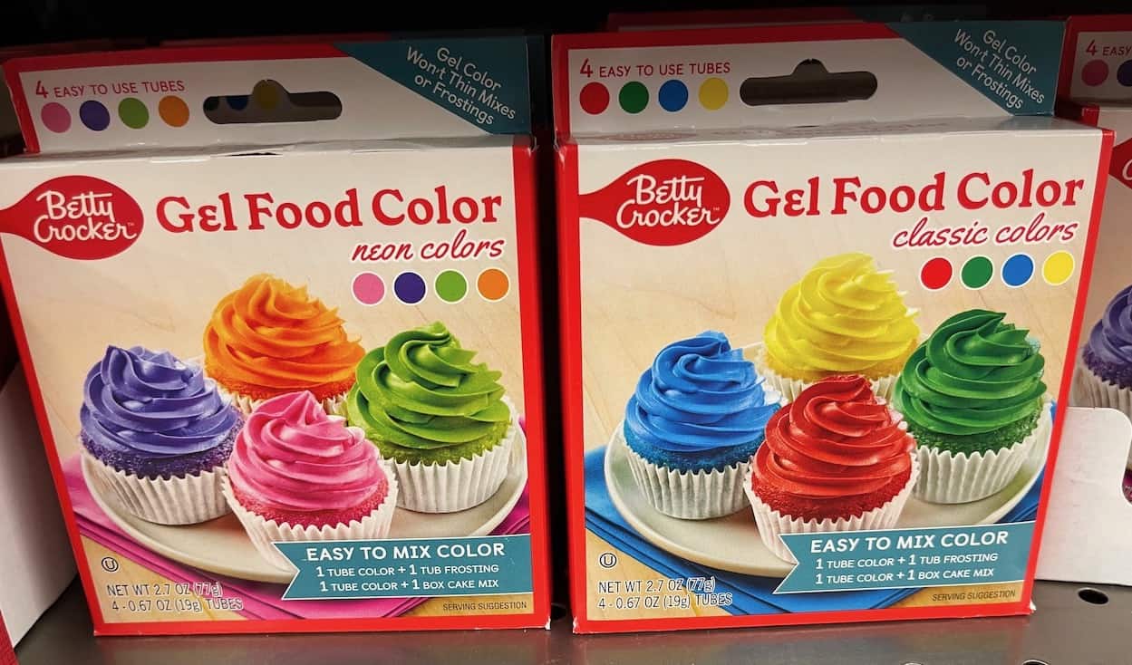 Wilton Food Colors, Gel - 4 colors, 1.2 fl oz